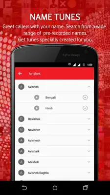 Airtel Hellotunes android App screenshot 2