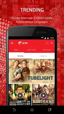 Airtel Hellotunes android App screenshot 5